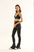 TRIANGLE BRA BLACK ATHLETE AND YOGA BRA